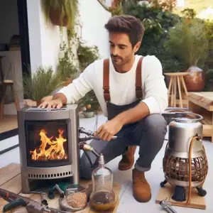 Lee más sobre el artículo Cómo instalar una chimenea de bioetanol exterior