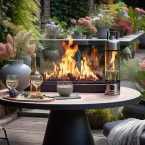 Lee más sobre el artículo Diseños modernos de chimeneas de bioetanol en jardines