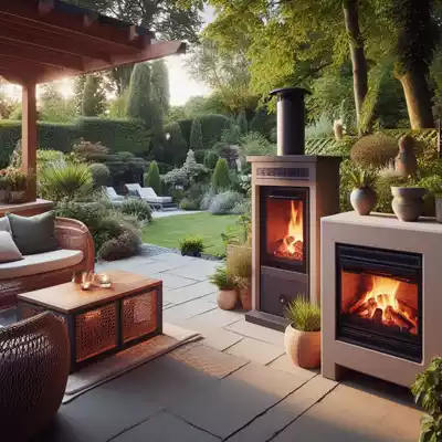 Cómo elegir una chimenea de exterior