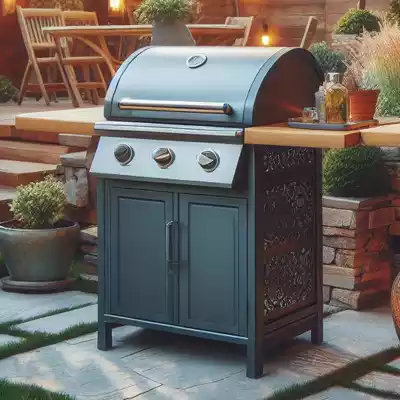 barbacoa de gas