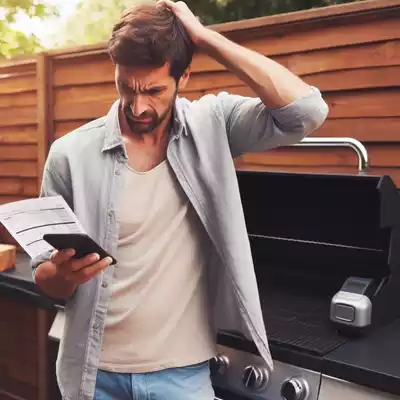 Cálculo del consumo de gas de una barbacoa