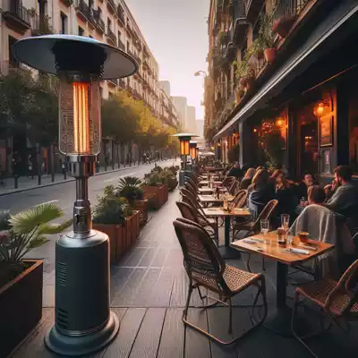 estufas para el exterior de tu bar en terraza