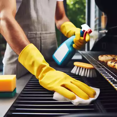 Cómo limpiar una barbacoa de gas