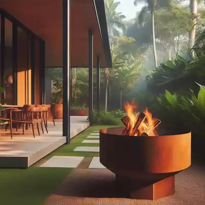 Cuál es el mejor material para un brasero exterior