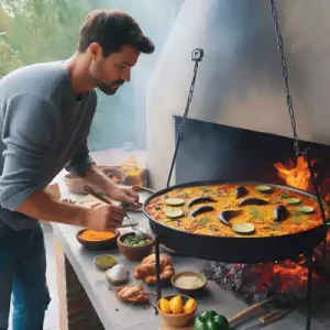 Lee más sobre el artículo Cómo usar una paellera en una barbacoa de obra