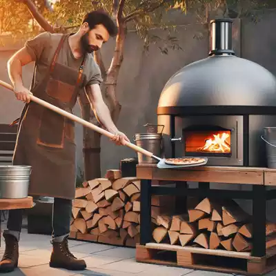 Qué accesorios necesito para mi horno de leña exterior