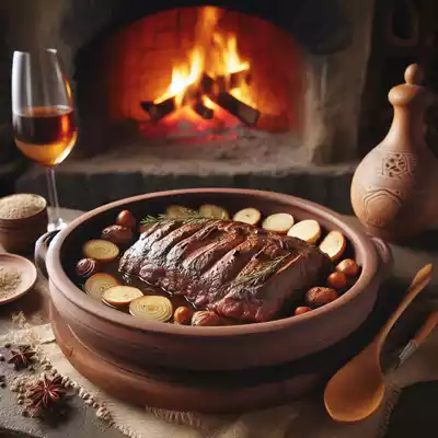 asador tradicional para carne