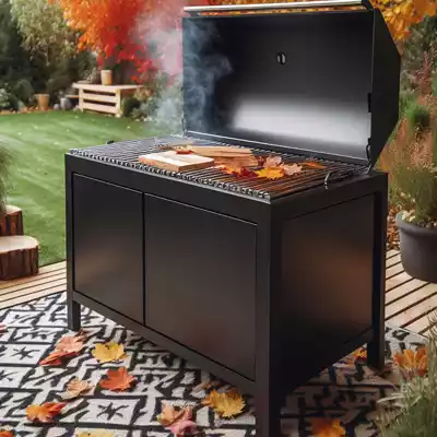 barbacoa de leña