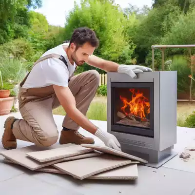 Mantenimiento de chimeneas de bioetanol al aire libre