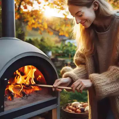 Cuándo encender un horno de leña para exterior