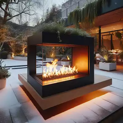 Ventajas de las chimeneas de bioetanol en exteriores