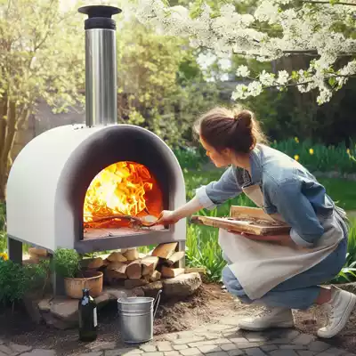 Cuándo encender un horno de leña para exterior