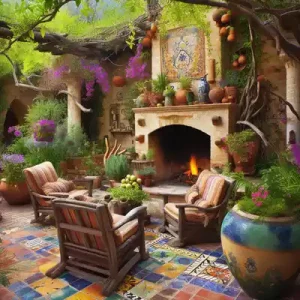 Lee más sobre el artículo Cómo decorar alrededor de una chimenea de exterior