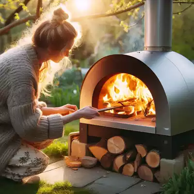 Cuándo encender un horno de leña para exterior