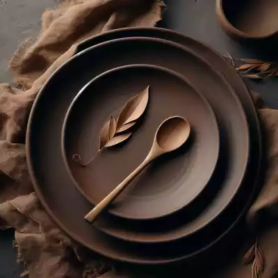 platos de barro