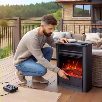 Cómo instalar una chimenea de exterior en el jardín