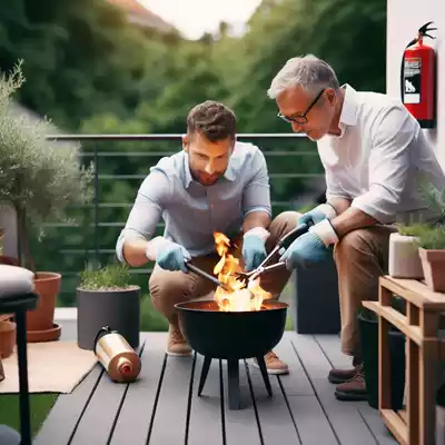 Cuándo es seguro encender un brasero