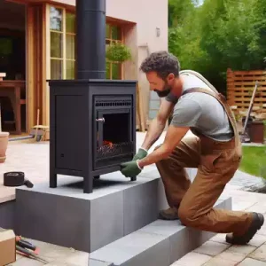 Lee más sobre el artículo Cómo instalar una chimenea de exterior en el jardín