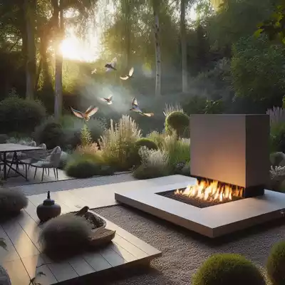 Chimeneas de bioetanol en exteriores: soluciones ecológicas