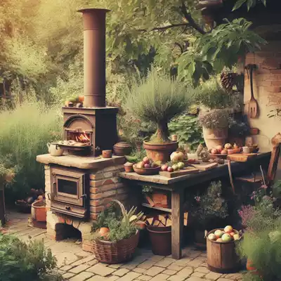 Beneficios de tener una estufa de leña exterior en tu jardín