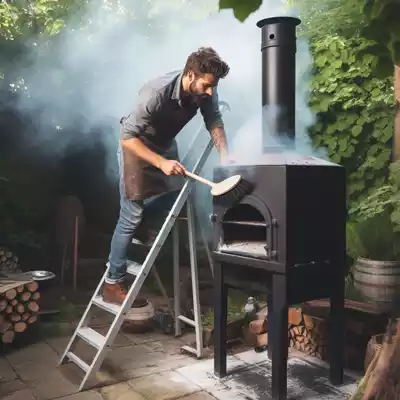Cómo mantener un horno de leña exterior