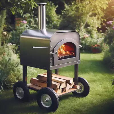 Horno de leña portátil