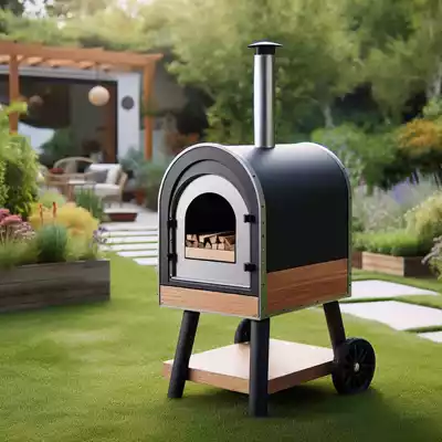 Horno de leña portátil