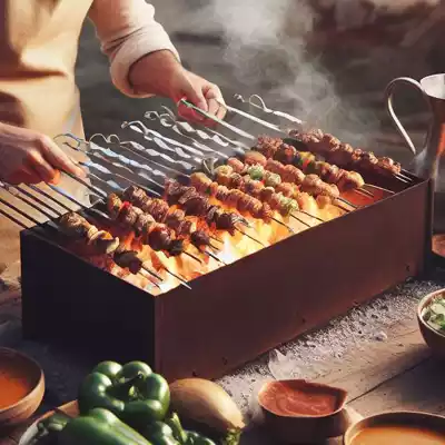 Brasero de Mesa para Carne