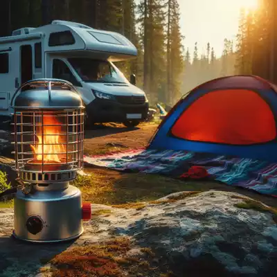 estufas camping
