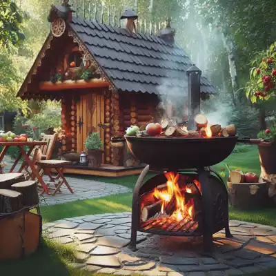 Barbacoa de hierro