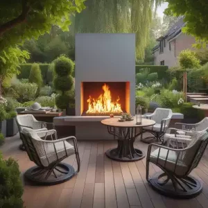 Lee más sobre el artículo Ideas de decoración con chimeneas de bioetanol en jardines