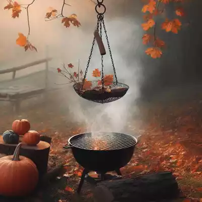 barbacoa colgante