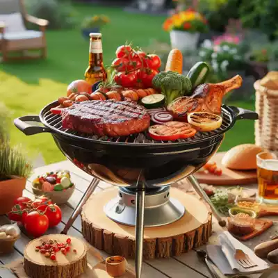 barbacoa sin humos
