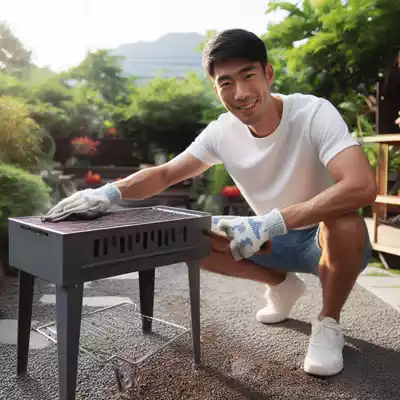 Consejos para limpiar una barbacoa portátil 