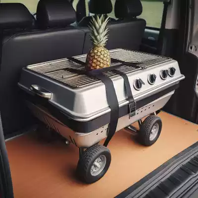 Cómo transportar una barbacoa portátil