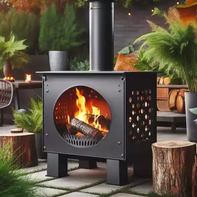 Chimeneas de leña de exterior