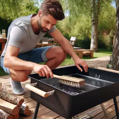 Consejos para limpiar la parrilla de una barbacoa de hierro