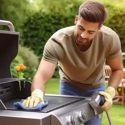 Cómo limpiar una barbacoa eléctrica exterior