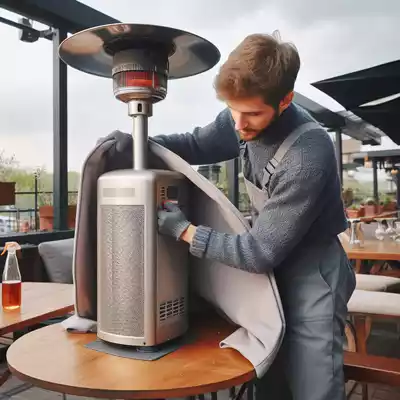 Cómo proteger tu estufa de terraza del clima