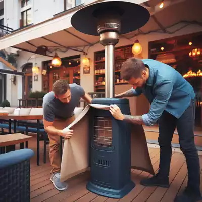Cómo proteger tu estufa de terraza del clima