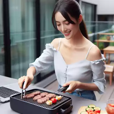 Cuándo usar una barbacoa eléctrica en exteriores