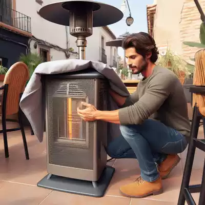 Cómo proteger tu estufa de terraza del clima