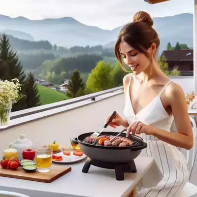 Cuándo usar una barbacoa eléctrica en exteriores