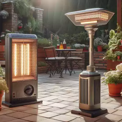 diferencias entre estufas a gas y eléctricas para exteriores