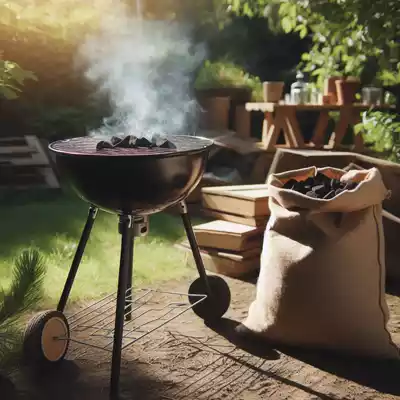 carbones vegetales para barbacoa