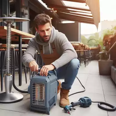 Cómo instalar una estufa a gas de exterior