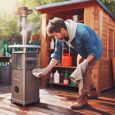 Cómo almacenar una estufa de terraza en invierno