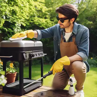Cómo limpiar una barbacoa eléctrica exterior
