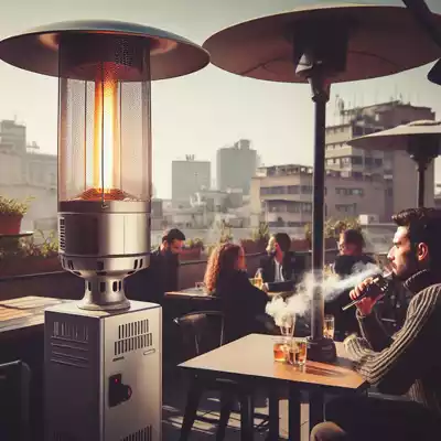 ventajas de las estufa de terraza en bares