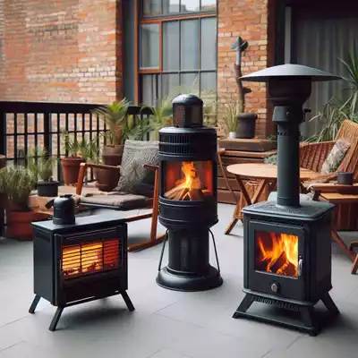 Cómo elegir una estufa de terraza